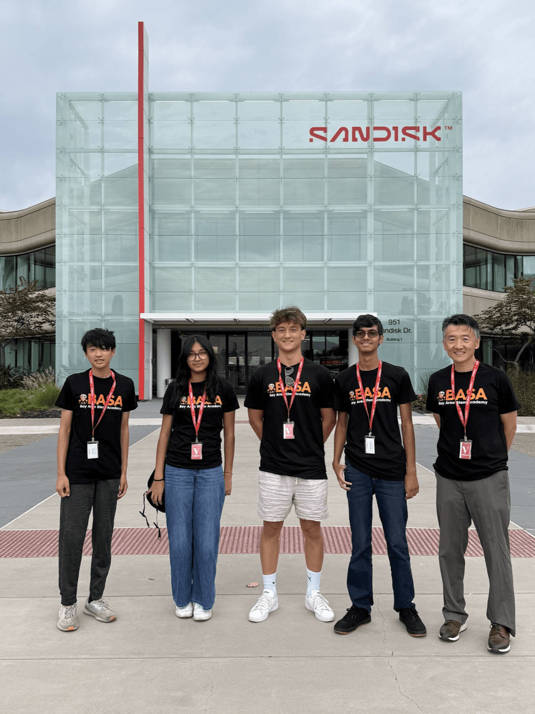 BASA team visiting SanDisk